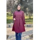 Moda Çizgi Desenli Tunik
