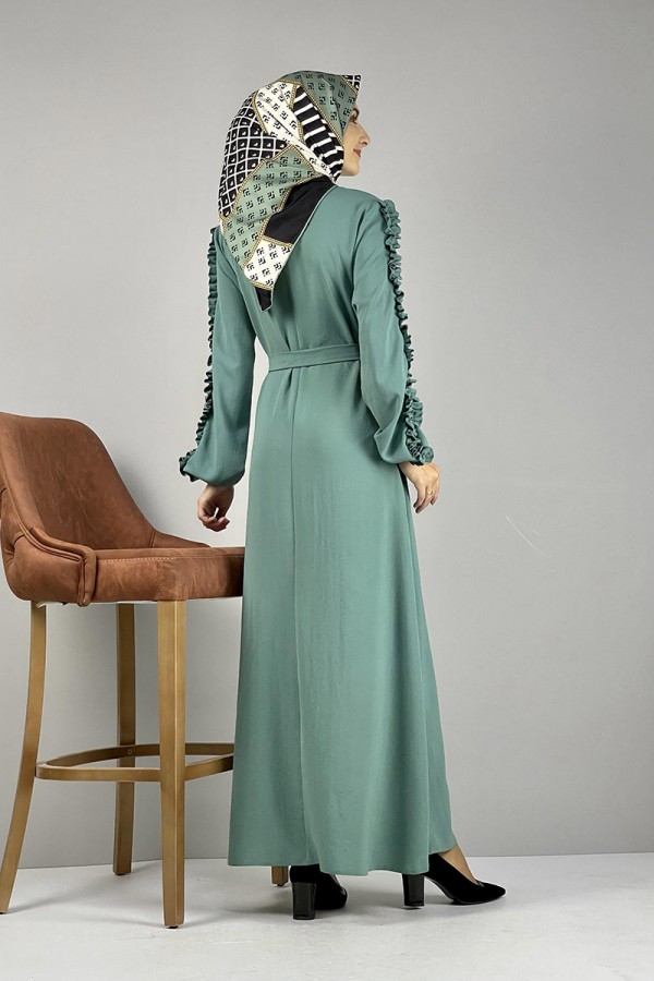 Moda Çizgi Tesettür Elbise