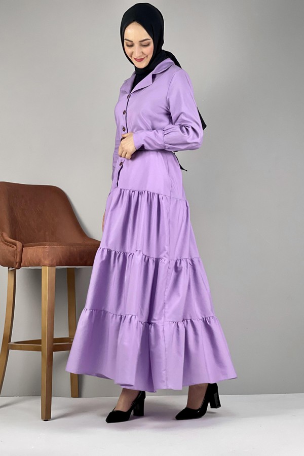Moda Çizgi Tesettür Elbise
