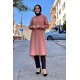 Moda Çizgi Desenli Tunik