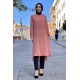 Moda Çizgi Desenli Tunik