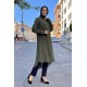 Moda Çizgi Desenli Tunik