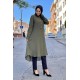 Moda Çizgi Desenli Tunik