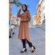 Moda Çizgi Desenli Tunik