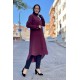 Moda Çizgi Desenli Tunik