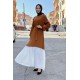 Moda Çizgi Tesettür Elbise