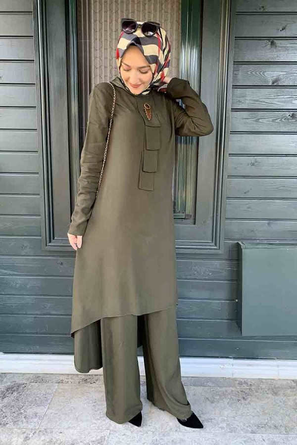 Moda Çizgi Tesettür Takım