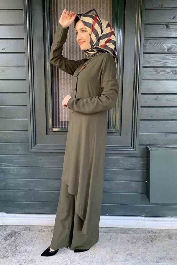 Moda Çizgi Tesettür Takım