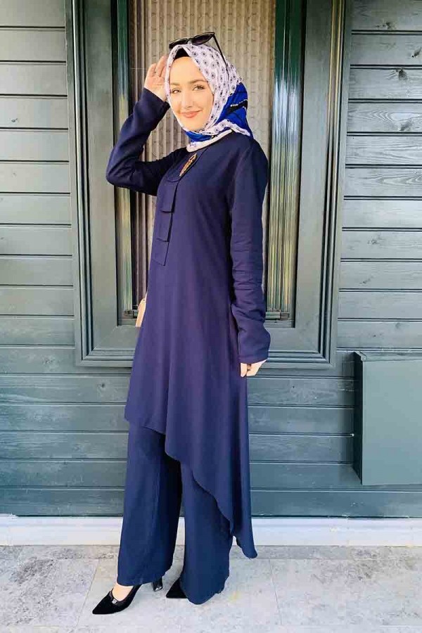Moda Çizgi Tesettür Takım