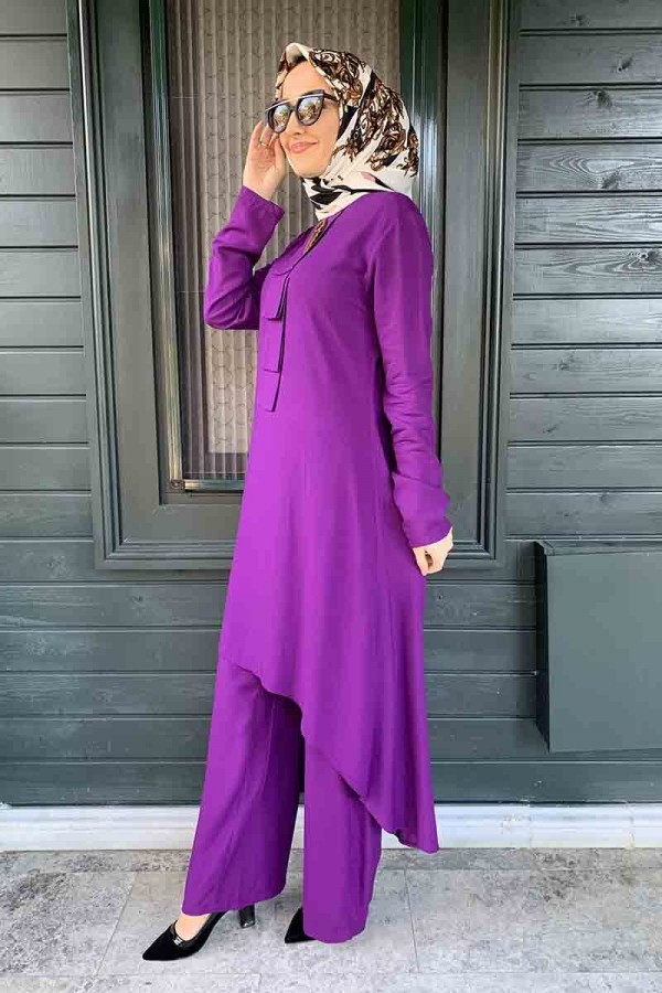 Moda Çizgi Tesettür Takım