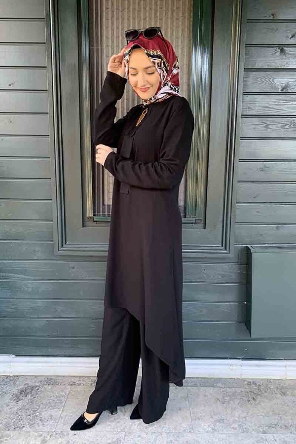 Moda Çizgi Tesettür Takım