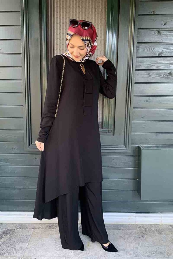 Moda Çizgi Tesettür Takım