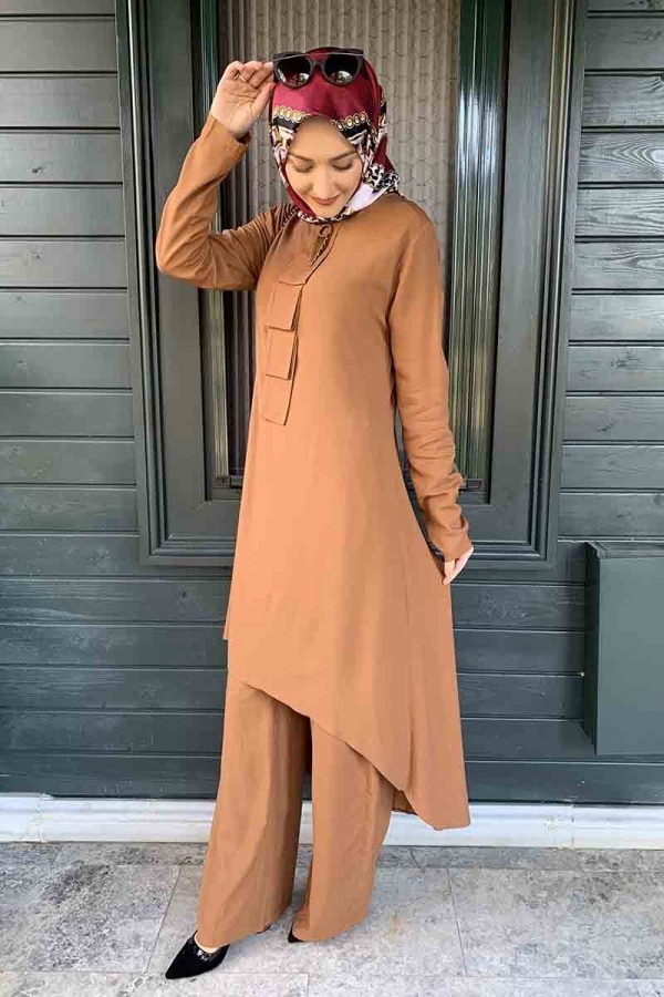 Moda Çizgi Tesettür Takım