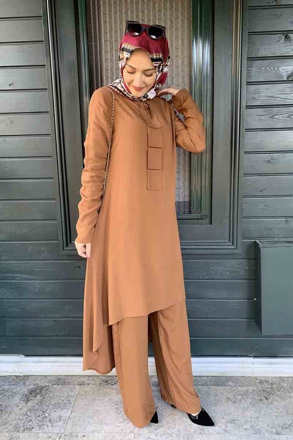 Moda Çizgi Tesettür Takım