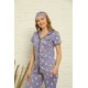 Moda Çizgi Kadın Penye Pijama