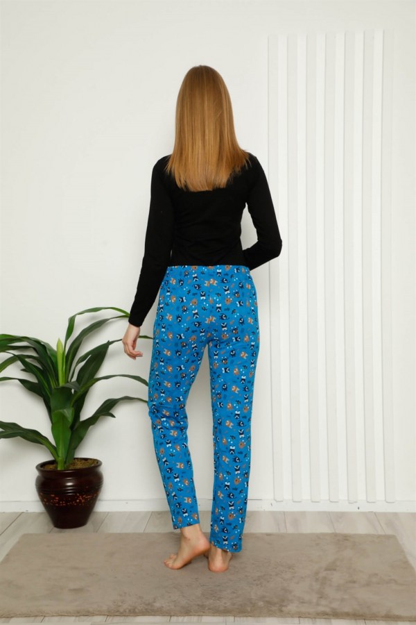 Moda Çizgi Kadın Alt Pijama
