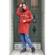 Moda Çizgi Desenli Tunik