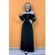 Moda Çizgi Tesettür Elbise