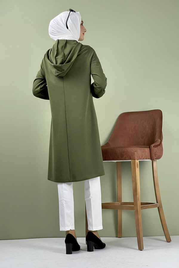 Moda Çizgi Desenli Tunik