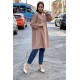 Moda Çizgi Desenli Tunik