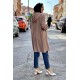 Moda Çizgi Desenli Tunik