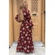 Moda Çizgi Tesettür Elbise