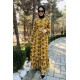 Moda Çizgi Tesettür Elbise
