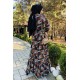 Moda Çizgi Tesettür Elbise