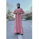 Moda Çizgi Tesettür Elbise
