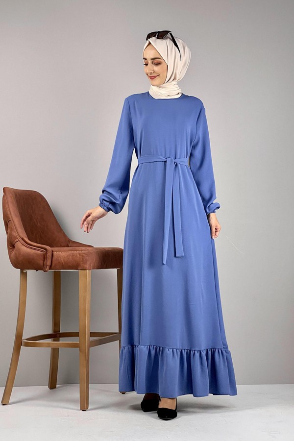 Moda Çizgi Tesettür Elbise