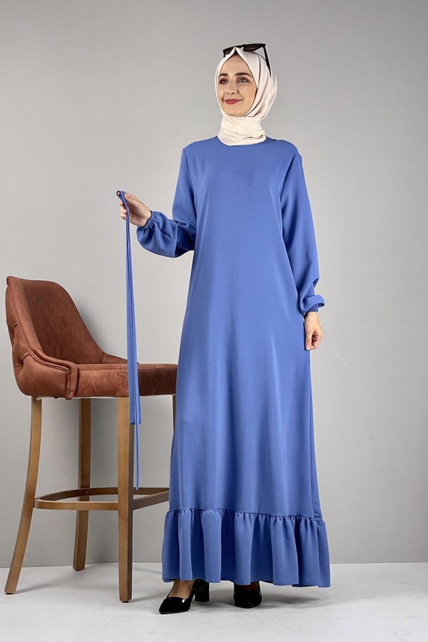 Moda Çizgi Tesettür Elbise