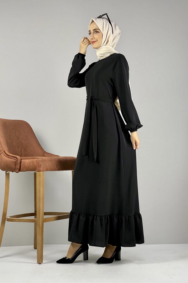 Moda Çizgi Tesettür Elbise