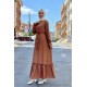 Moda Çizgi Tesettür Elbise