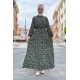 Moda Çizgi Tesettür Elbise