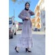 Moda Çizgi Tesettür Elbise