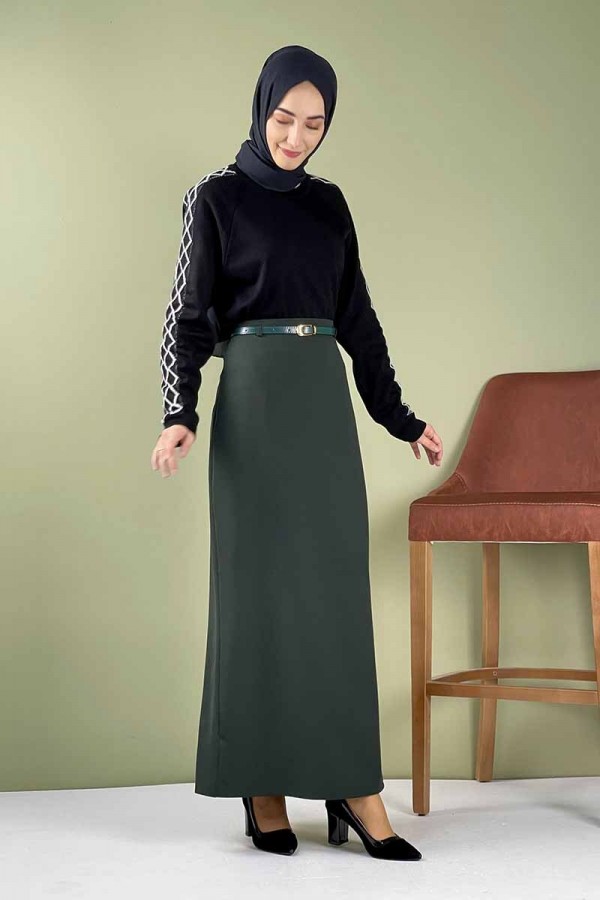 Moda Çizgi Etek