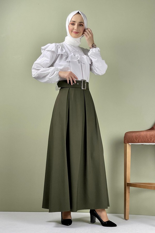 Moda Çizgi Etek