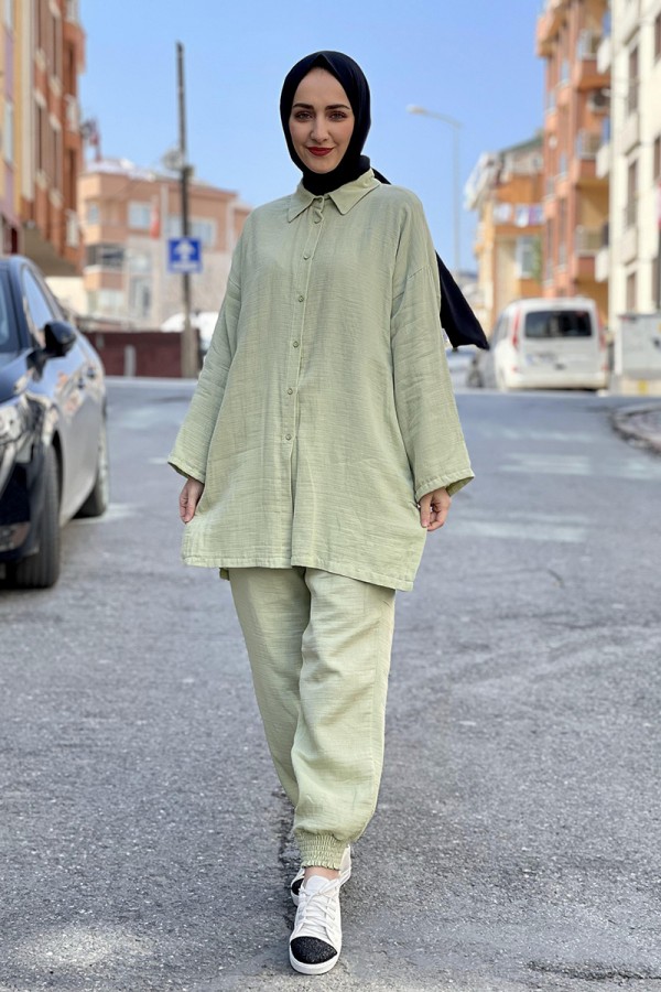 Moda Çizgi Tesettür Takım