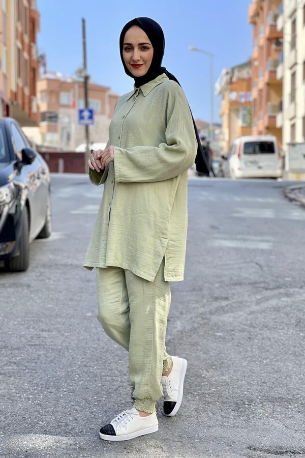 Moda Çizgi Tesettür Takım