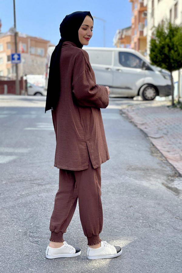 Moda Çizgi Tesettür Takım