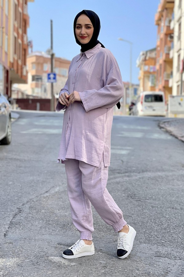 Moda Çizgi Tesettür Takım