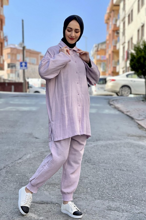Moda Çizgi Tesettür Takım