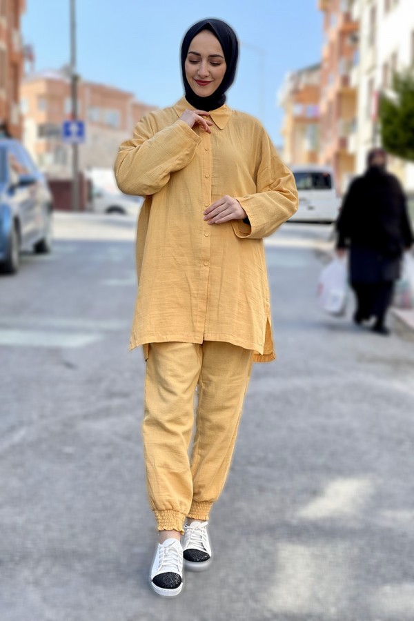 Moda Çizgi Tesettür Takım