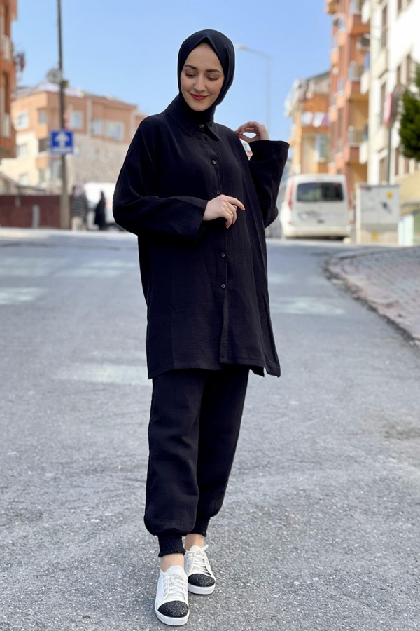 Moda Çizgi Tesettür Takım