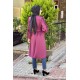 Moda Çizgi Desenli Tunik