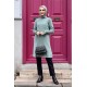 Moda Çizgi Triko Tunik