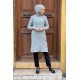 Moda Çizgi Triko Tunik