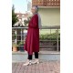 Moda Çizgi Desenli Tunik