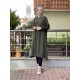 Moda Çizgi Desenli Tunik
