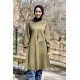 Moda Çizgi Desenli Tunik